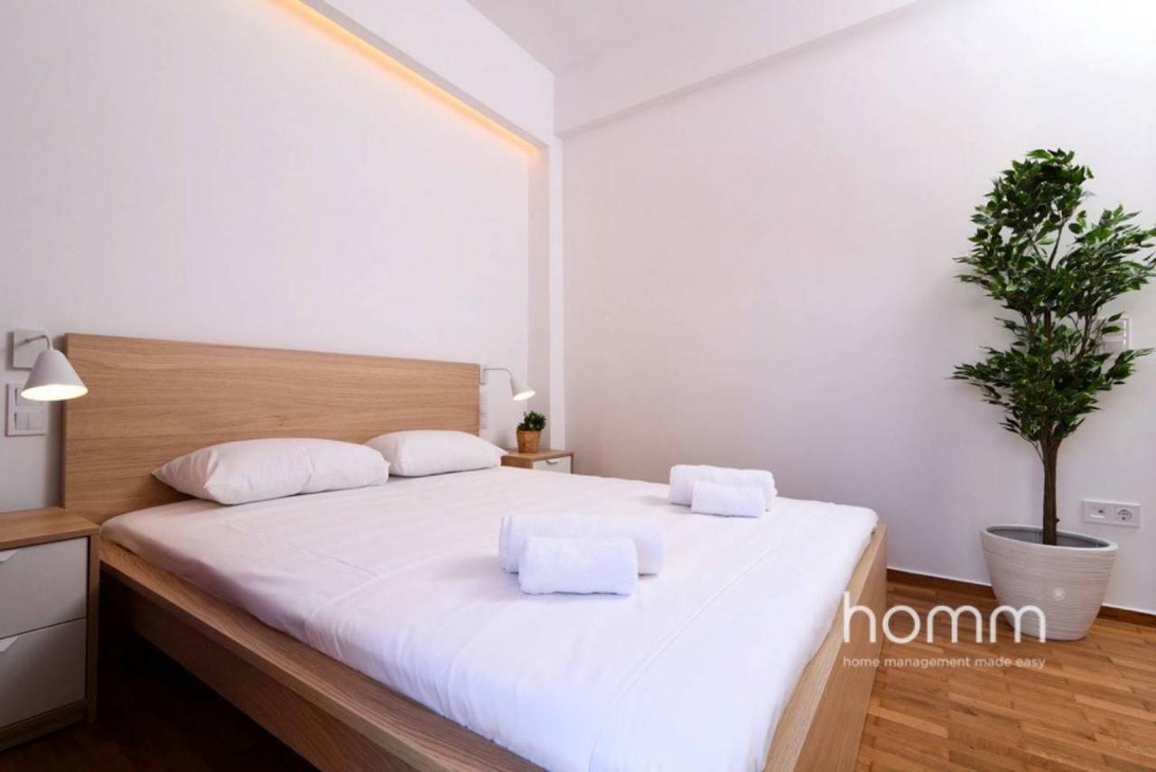 45M² Renovated Flat In Neos Kosmos Roumpesi Str Lägenhet Aten Exteriör bild