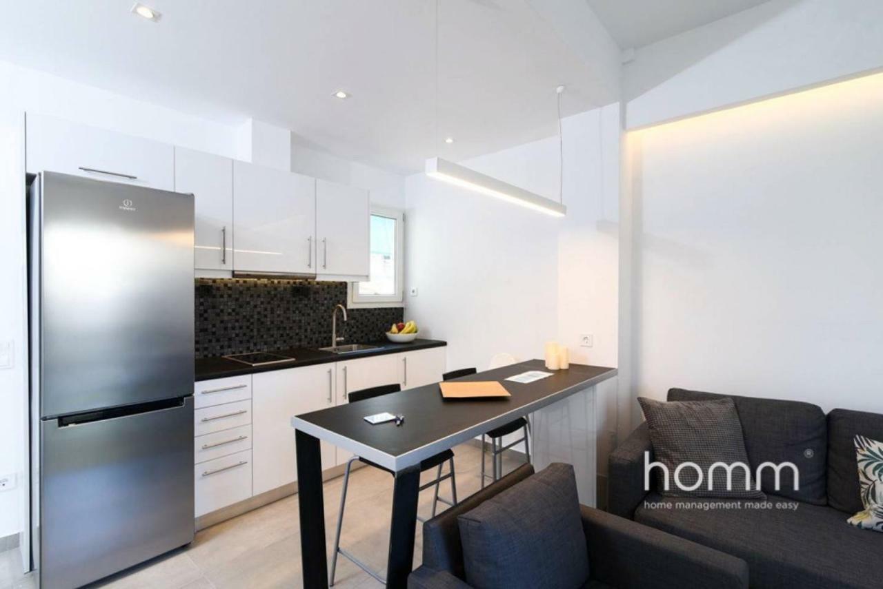 45M² Renovated Flat In Neos Kosmos Roumpesi Str Lägenhet Aten Exteriör bild